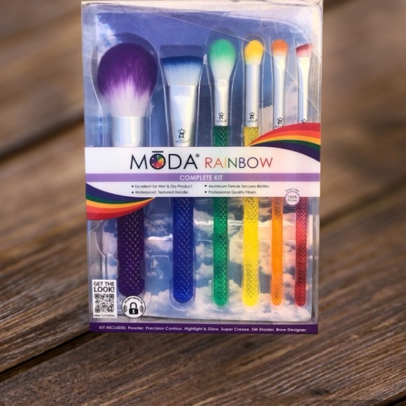 NWT MŌDA Rainbow 6pc Complete Kit. New - Picture 2 of 5